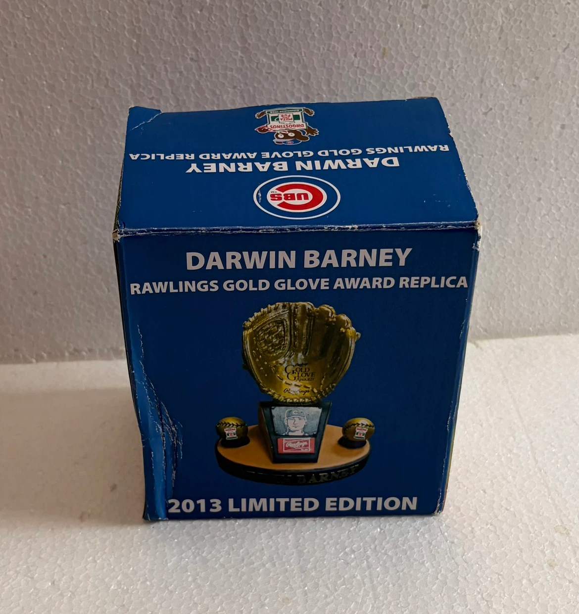 DARWIN BARNEY Gold Glove Award CHICAGO CUBS SGA - photo 5
