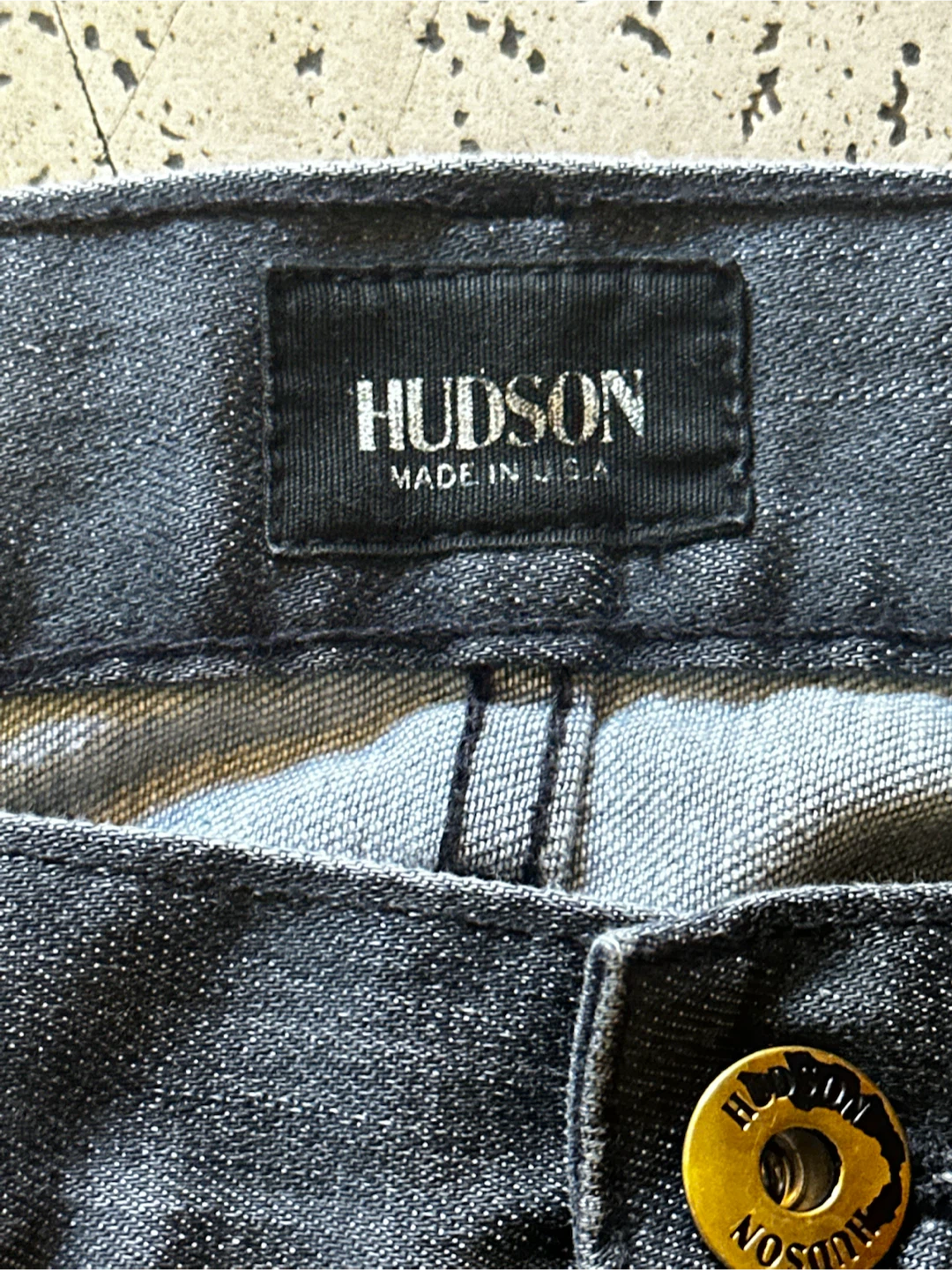 Hudson Sartor Slouchy Skinny Jeans 34x32 Virtue Gray - photo 2