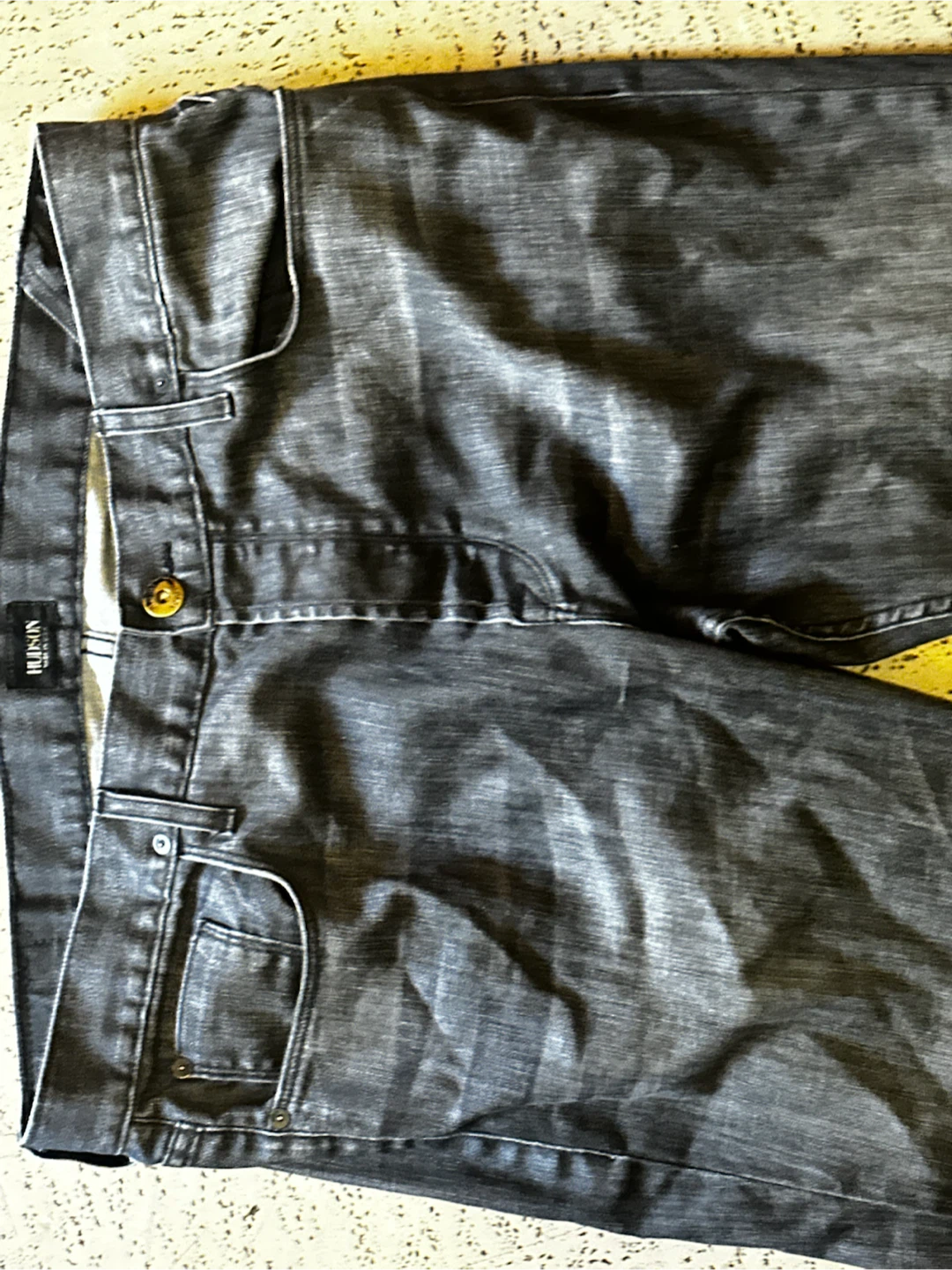 Hudson Sartor Slouchy Skinny Jeans 34x32 Virtue Gray - photo 3