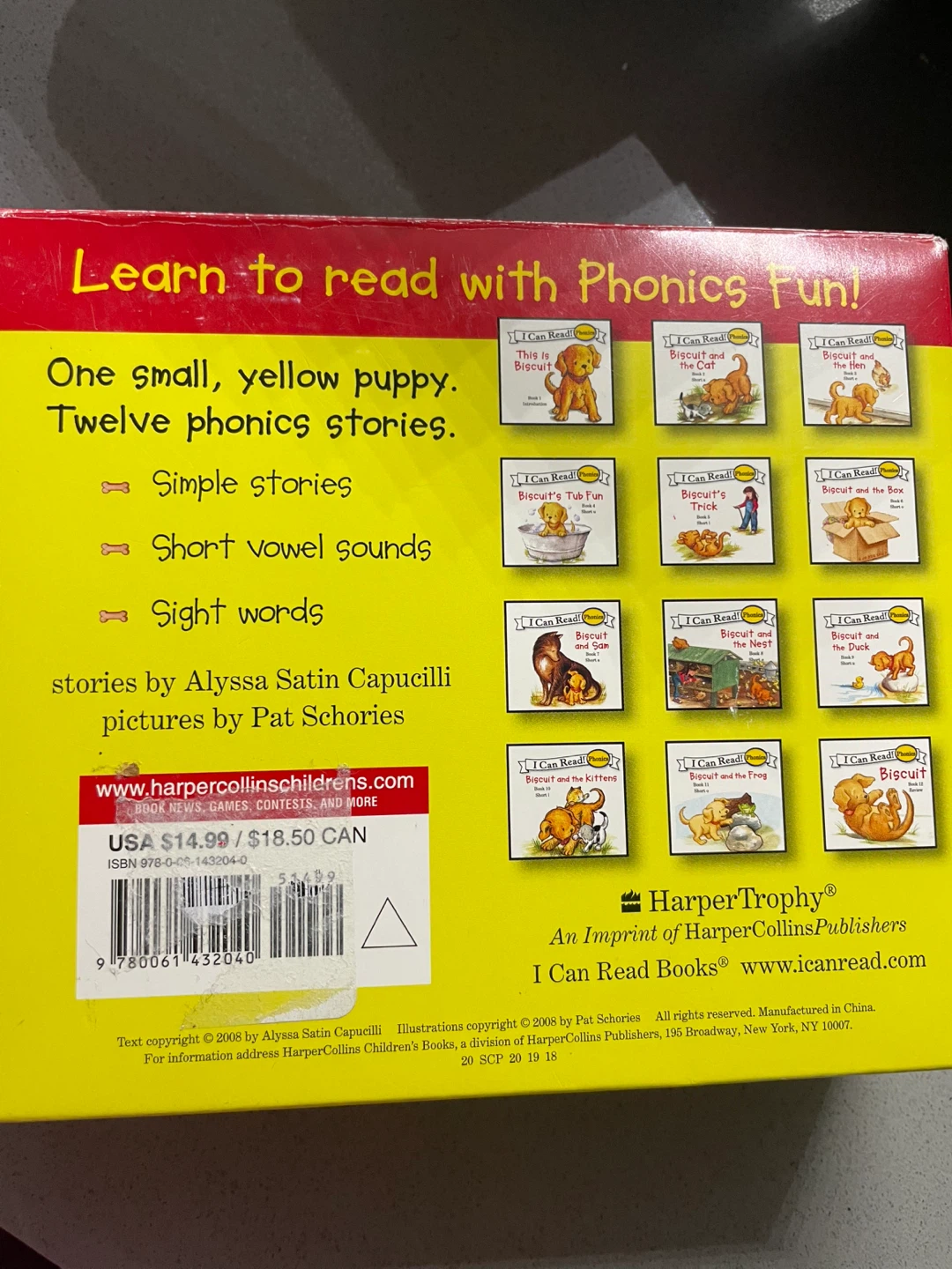 I Can Read! Biscuit Phonics Fun 12 Book Set - photo 2