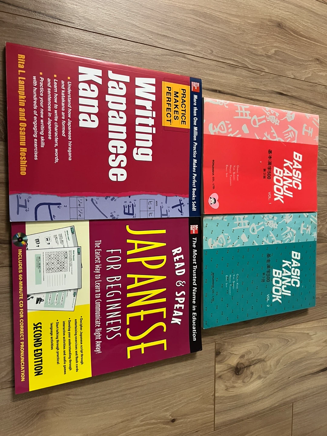 4 Japanese Language Learning Books