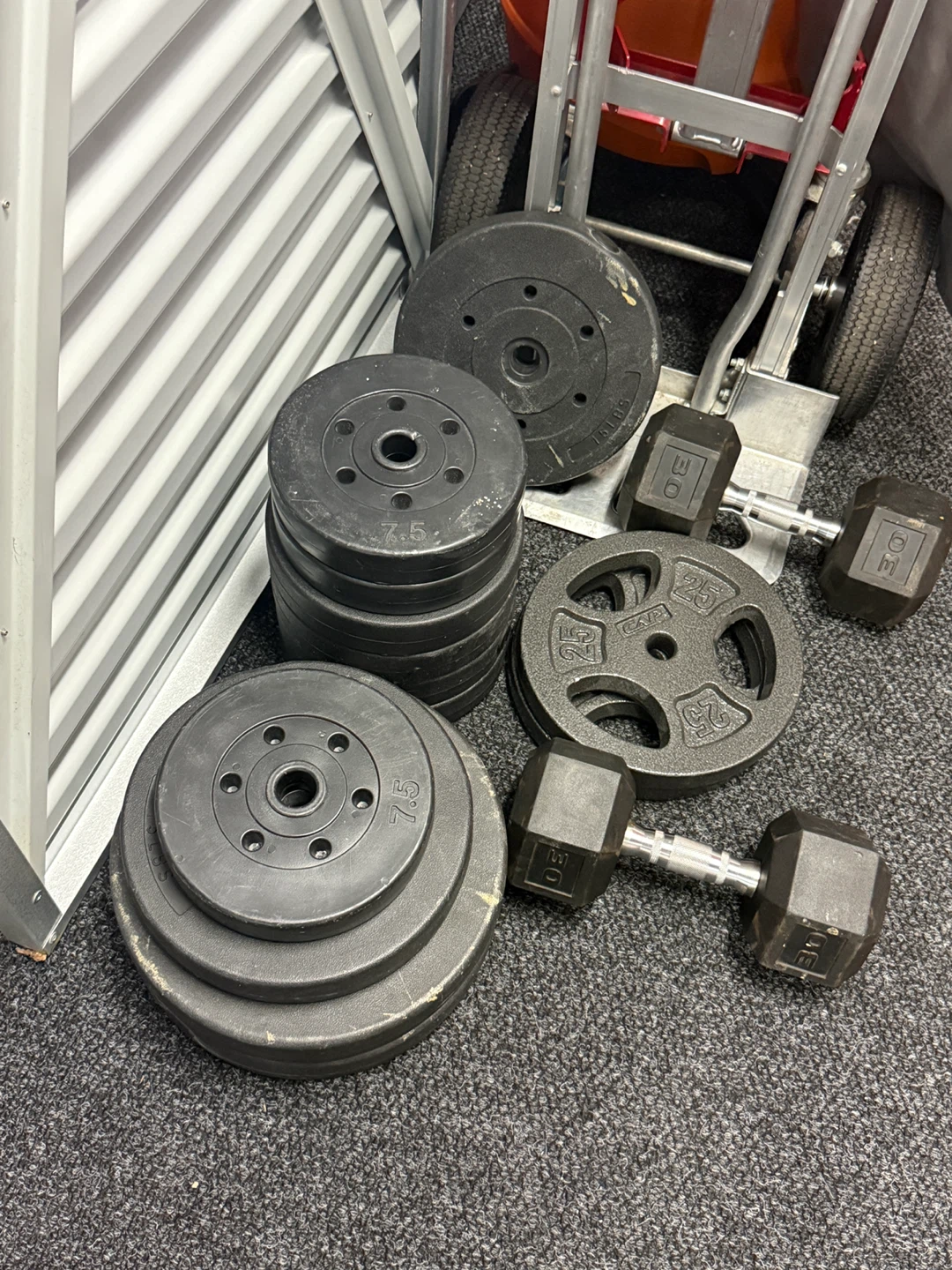 CAP Weight Plates and Dumbbells Set