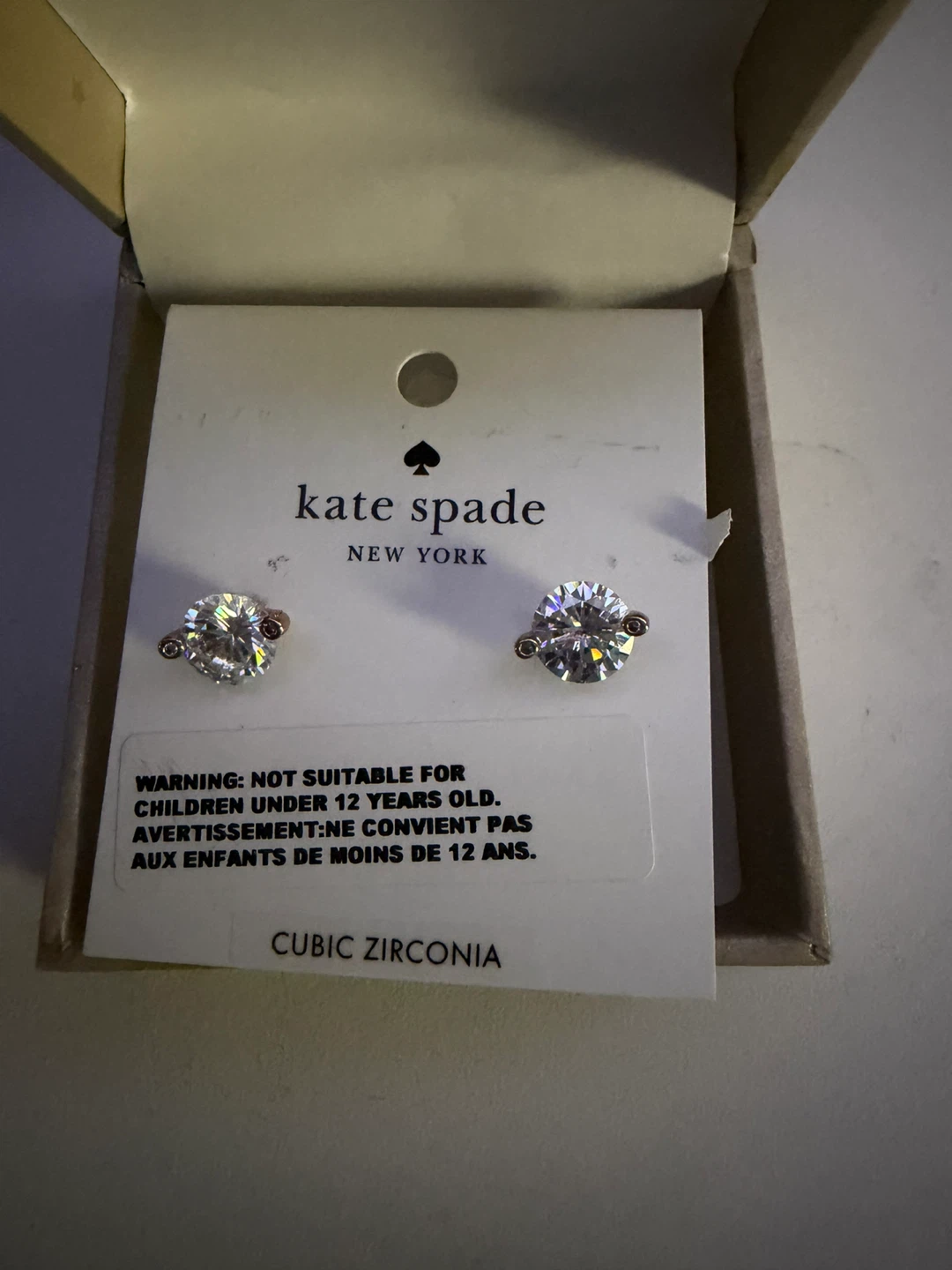 Kate Spade New York Cubic Zirconia Stud Earrings