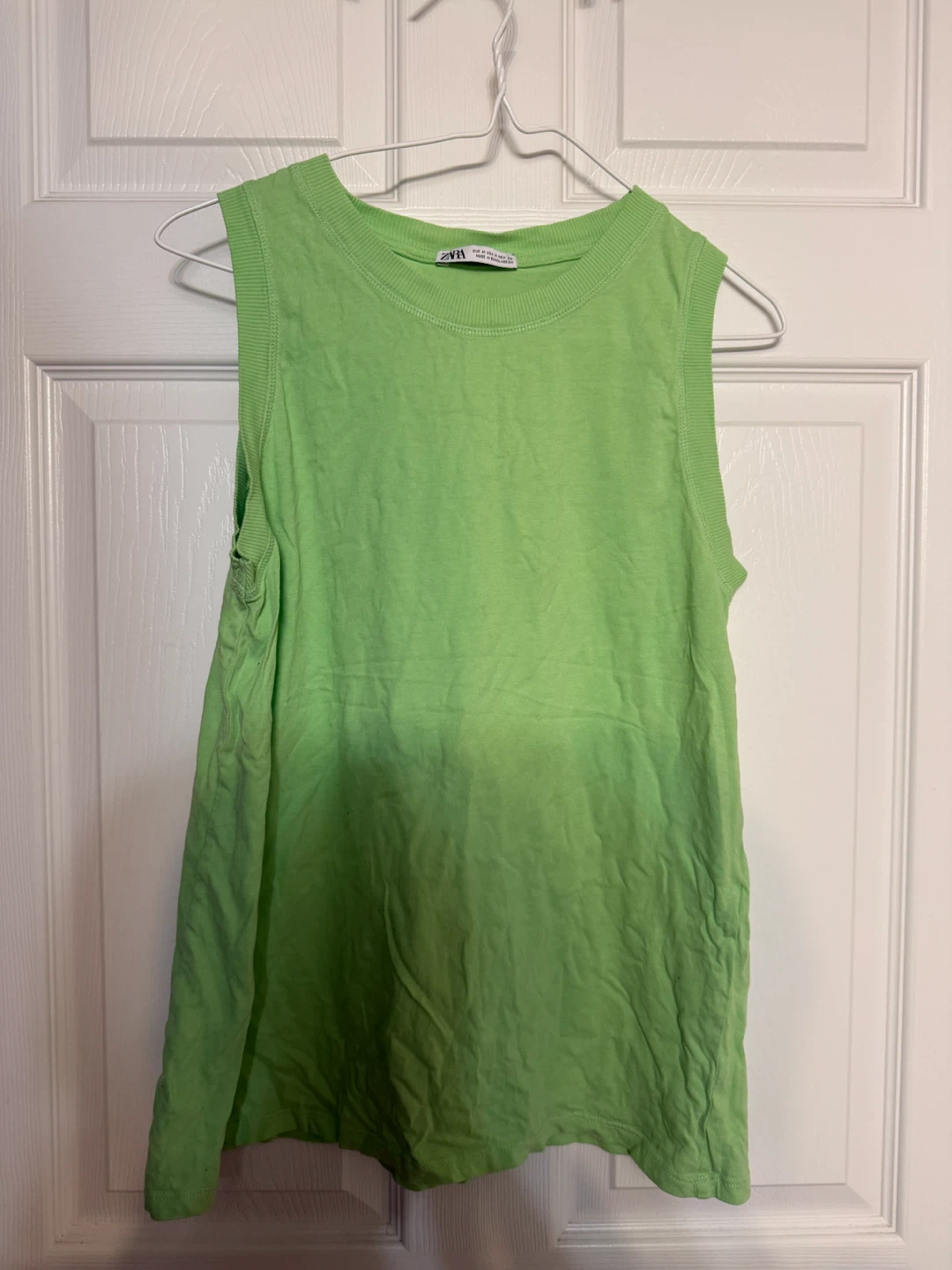 Zara Lime Green Tank Top