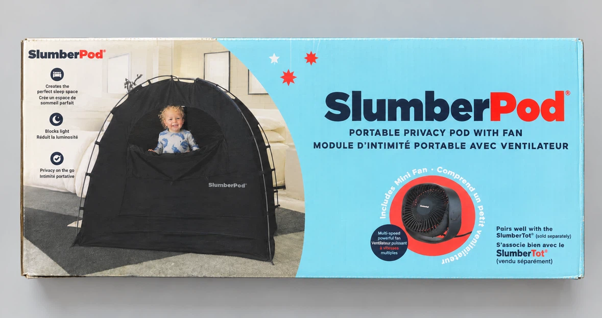SlumberPod Portable Privacy Pod with Fan