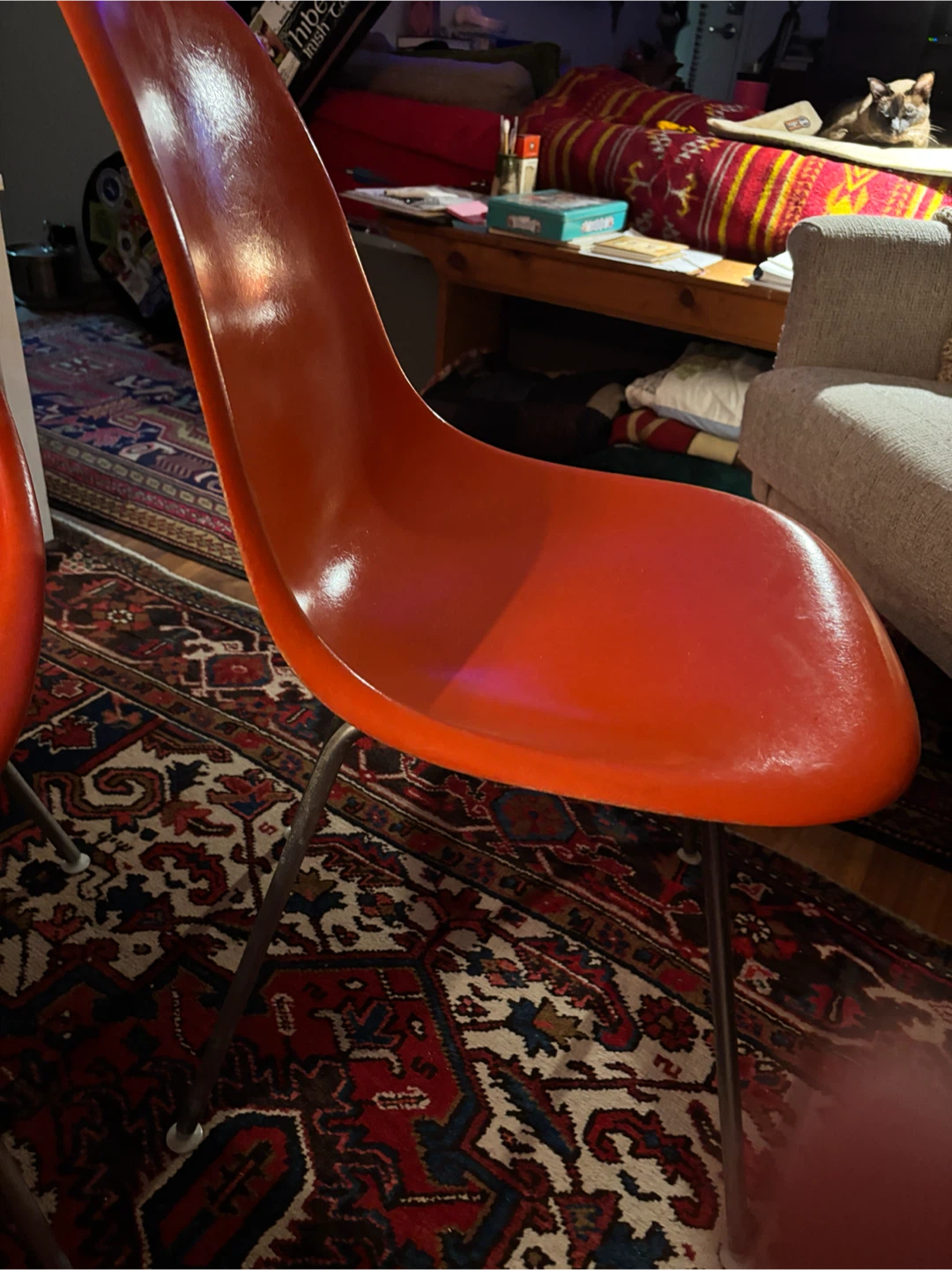 Herman Miller Eames Fiberglass Side Chairs - photo 2