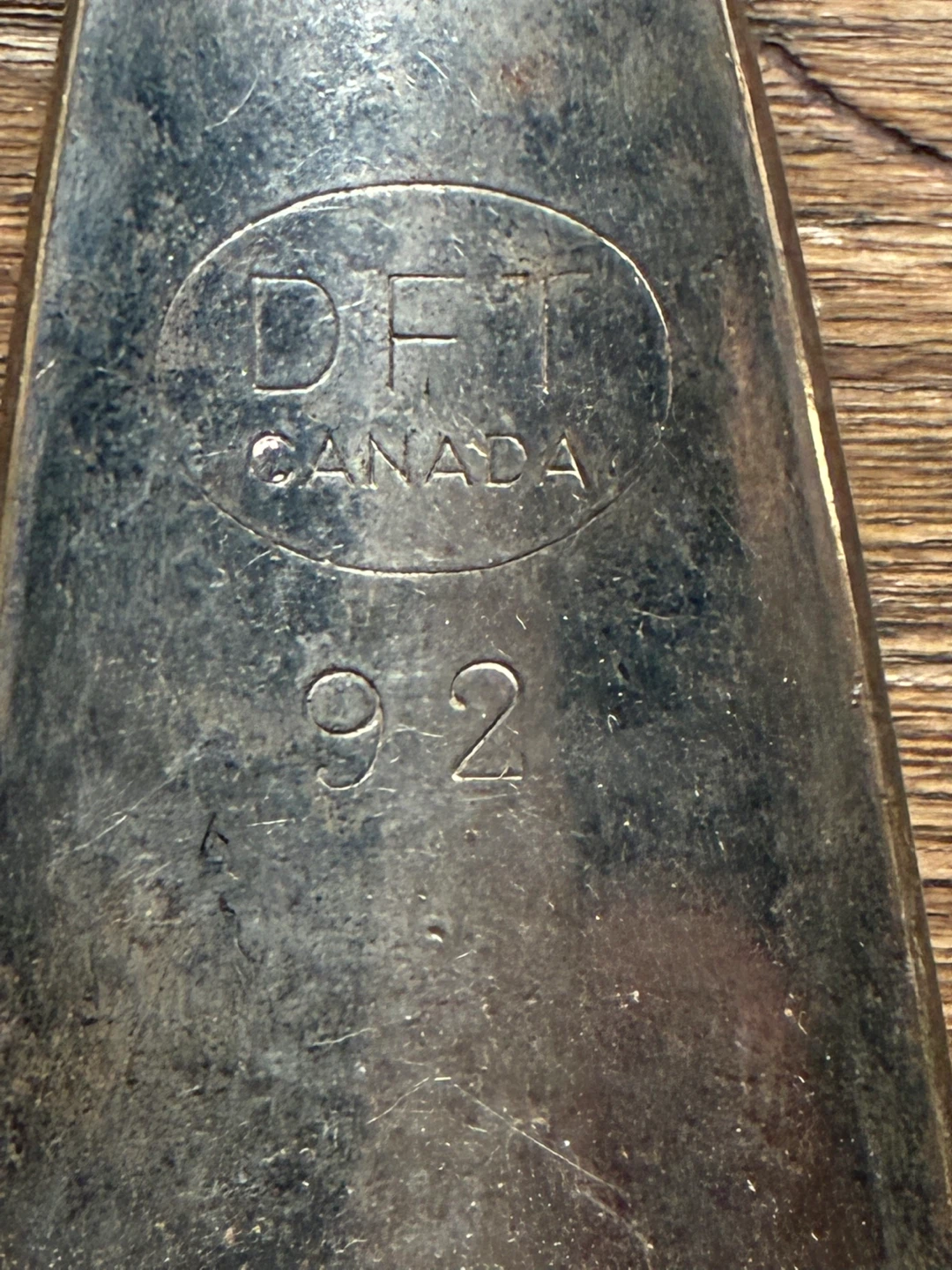 Vintage fishing lure DFT Canada No. 92 Spoon + 2 Antique Tackle - photo 3