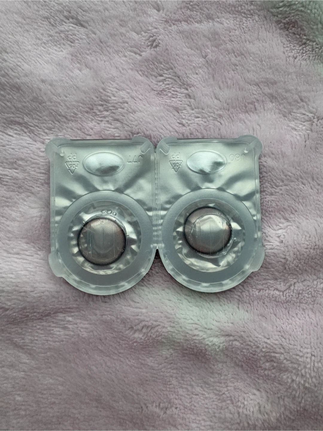 Moody Wisterias Grey Contact Lenses- 0.00