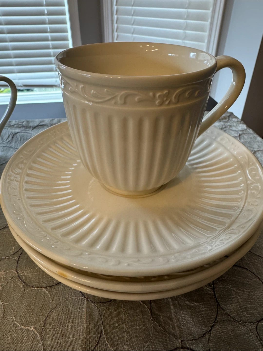 Mikasa Italian Countryside Mug and Saucer Set
