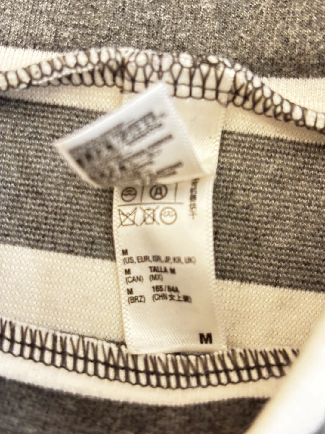 American Apparel Striped Mock Neck Tee - photo 5