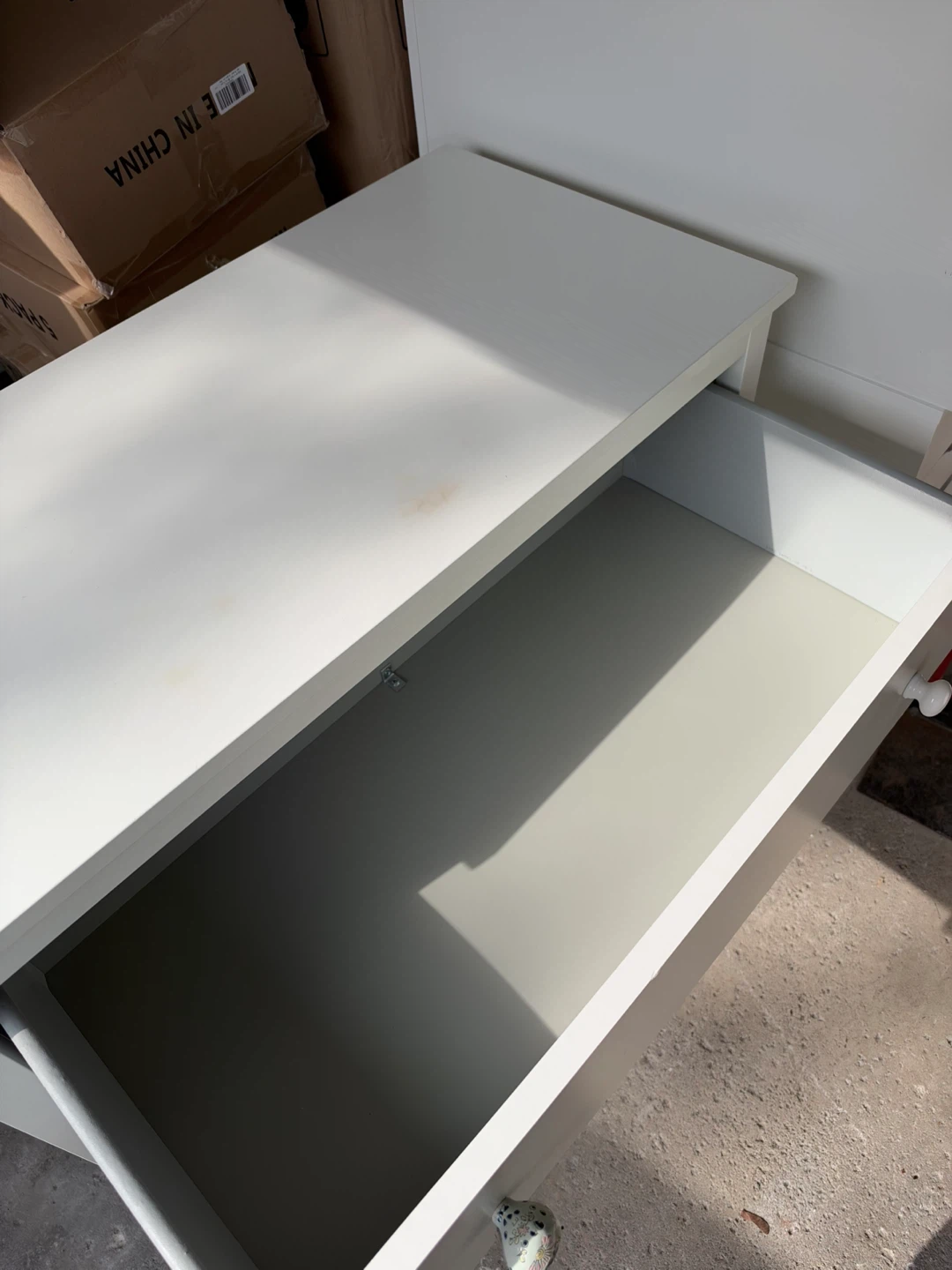 IKEA White 3-Drawer Dresser - photo 4