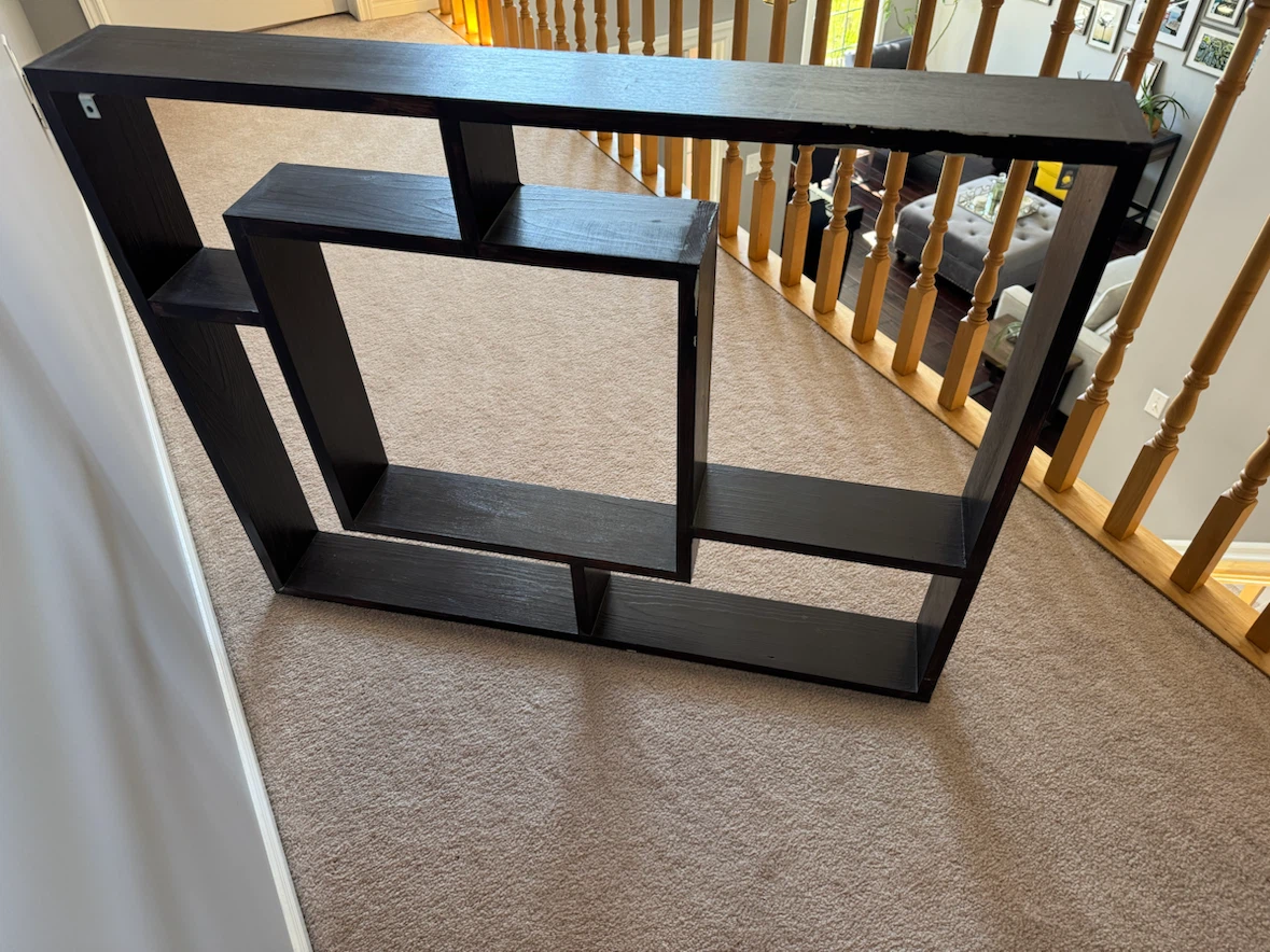 Dark Brown Floating Wall Shelf - photo 2