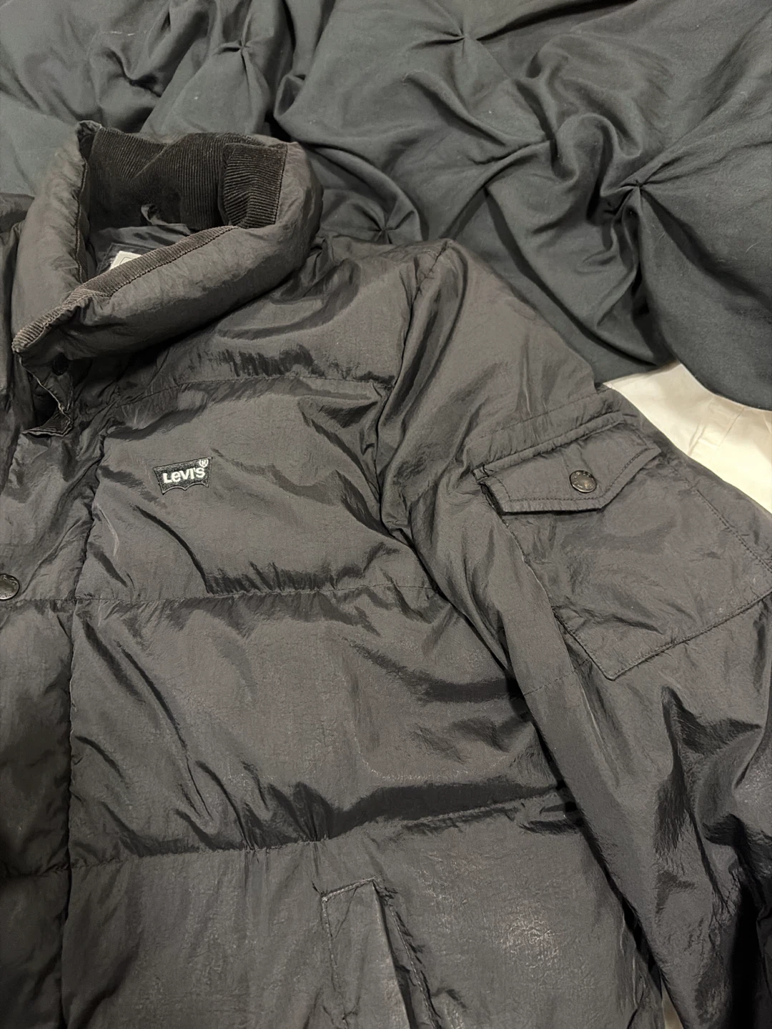 Levi Strauss & Co. Black Puffer Jacket - photo 3