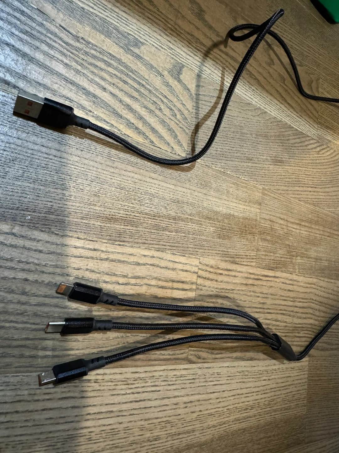 3-in-1 Braided USB Charging Cable - photo 4