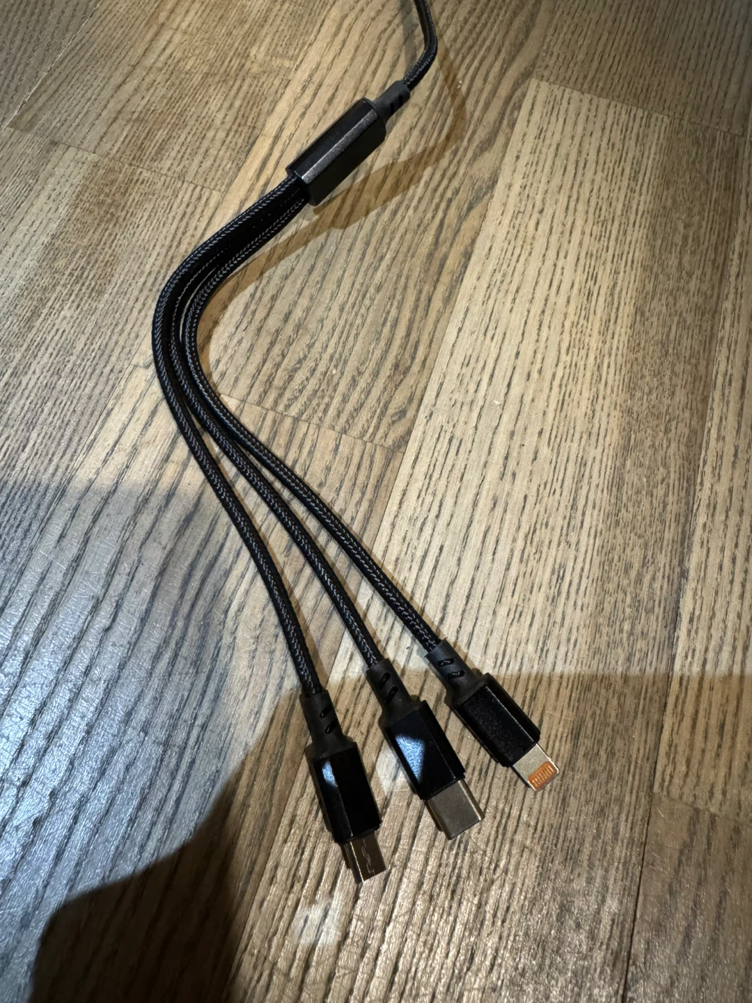 3-in-1 Braided USB Charging Cable - photo 5