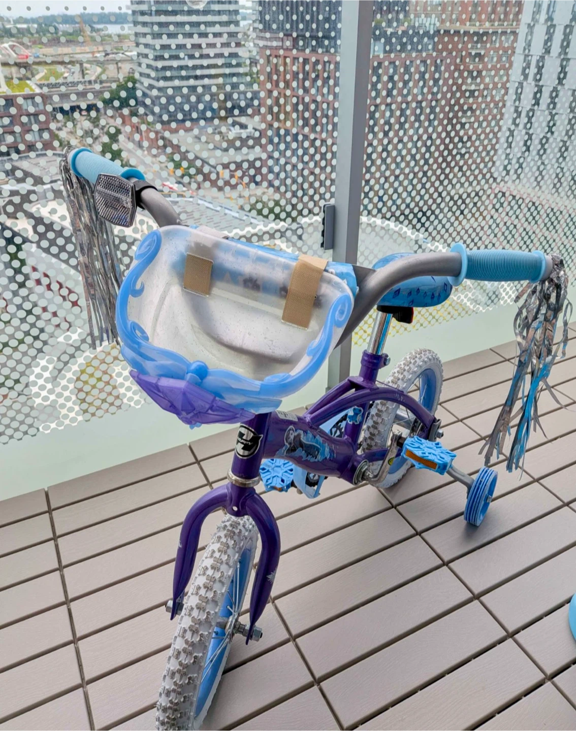 Huffy Disney Frozen 12-Inch Girls' Bike with Helmet - photo 2