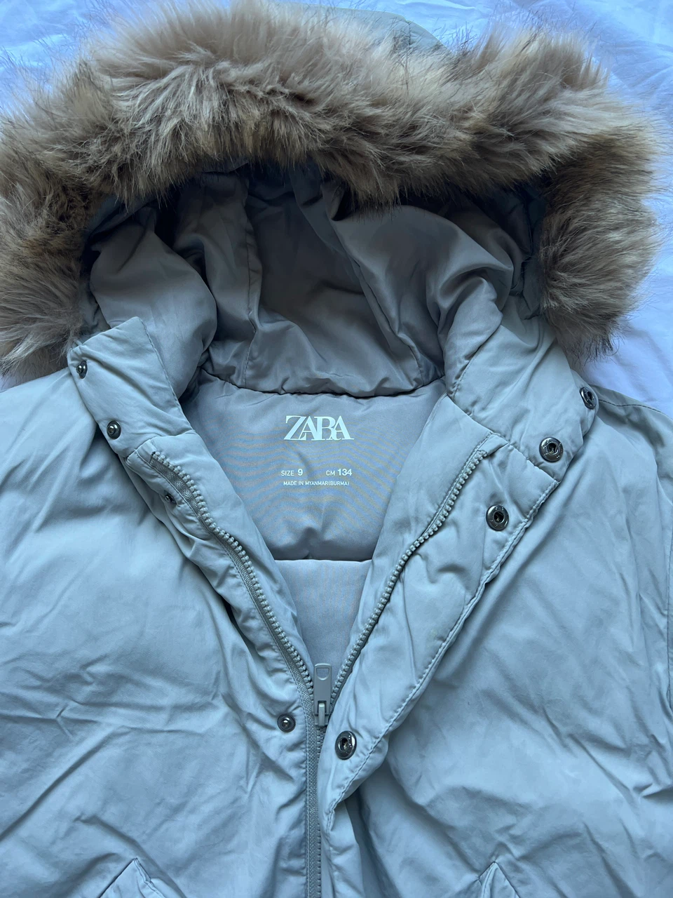 Zara boys down puffer jacket – size 9 (134 cm) - photo 3