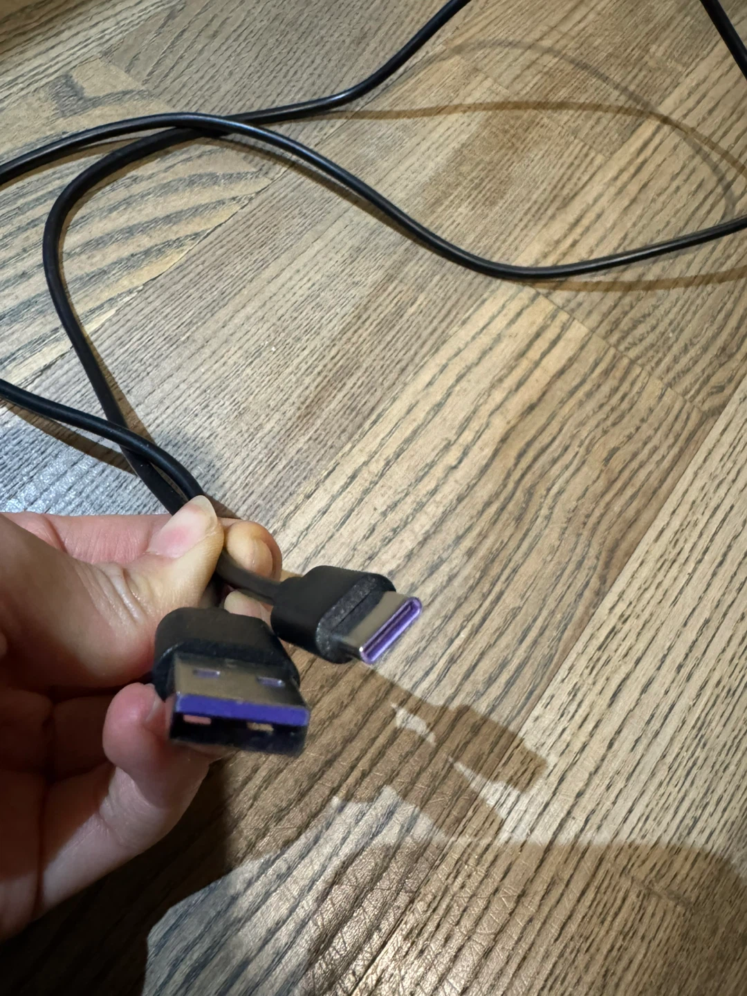 Black USB-A to Micro-USB Cable - photo 4