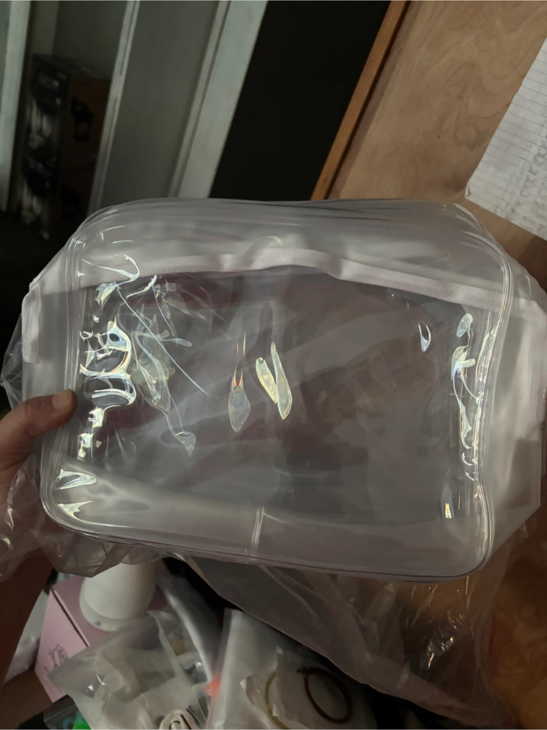 Clear, zipper large bags - photo 2