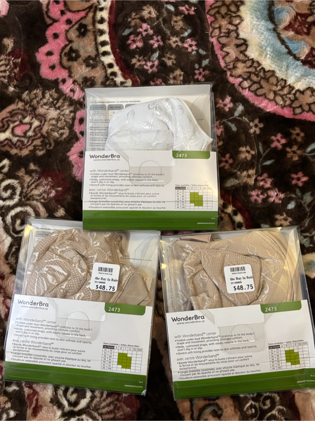 3 WonderBra Wire-Free Bras - photo 2
