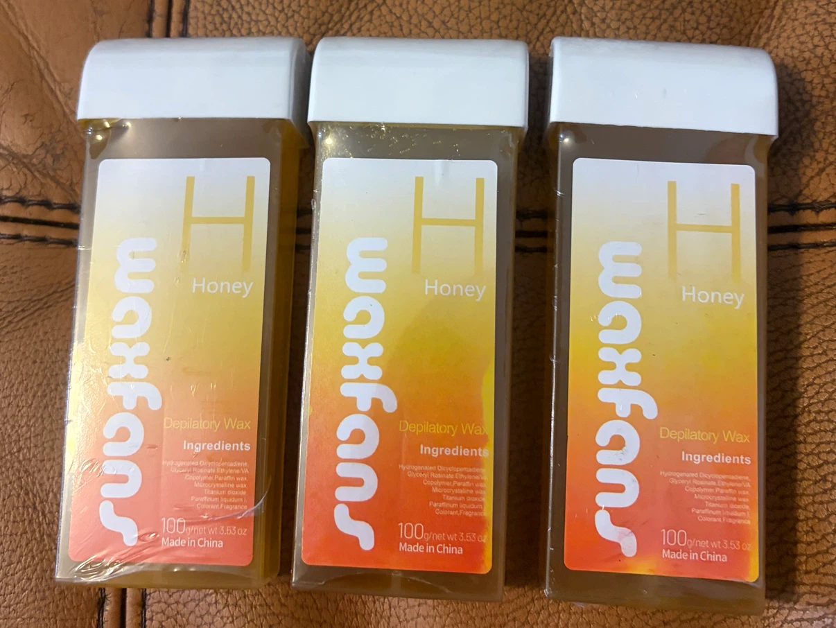 3 Waxfans Honey Depilatory Wax Cartridges