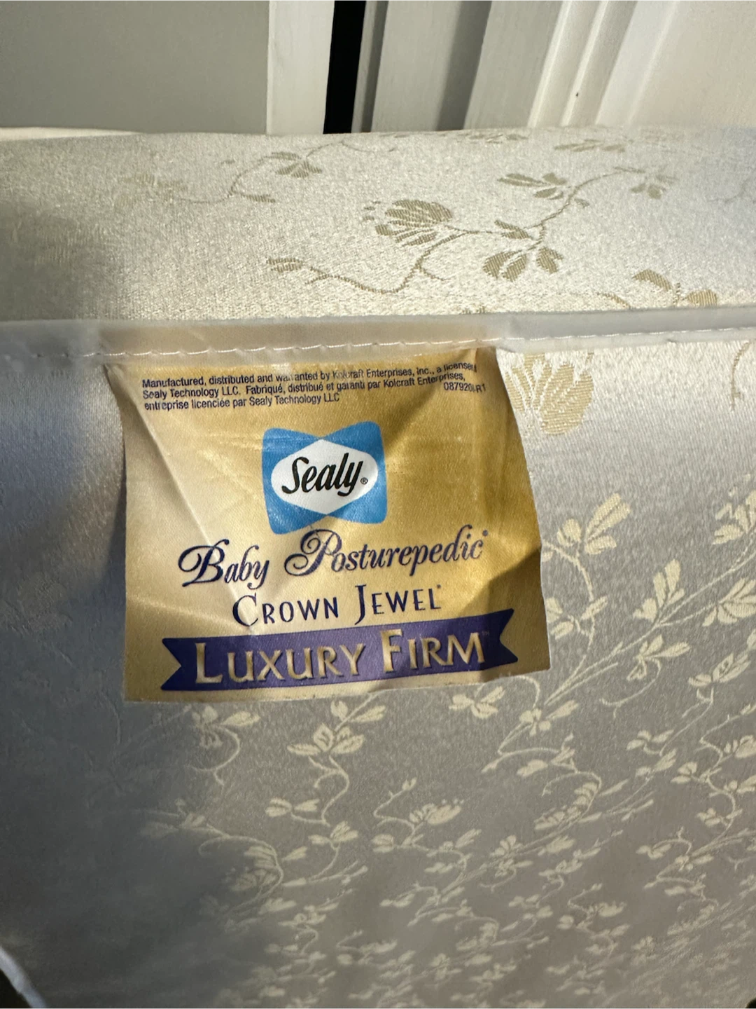 Sealy Baby Posturepedic Crown Jewel Luxury Firm Crib Mattress - photo 2