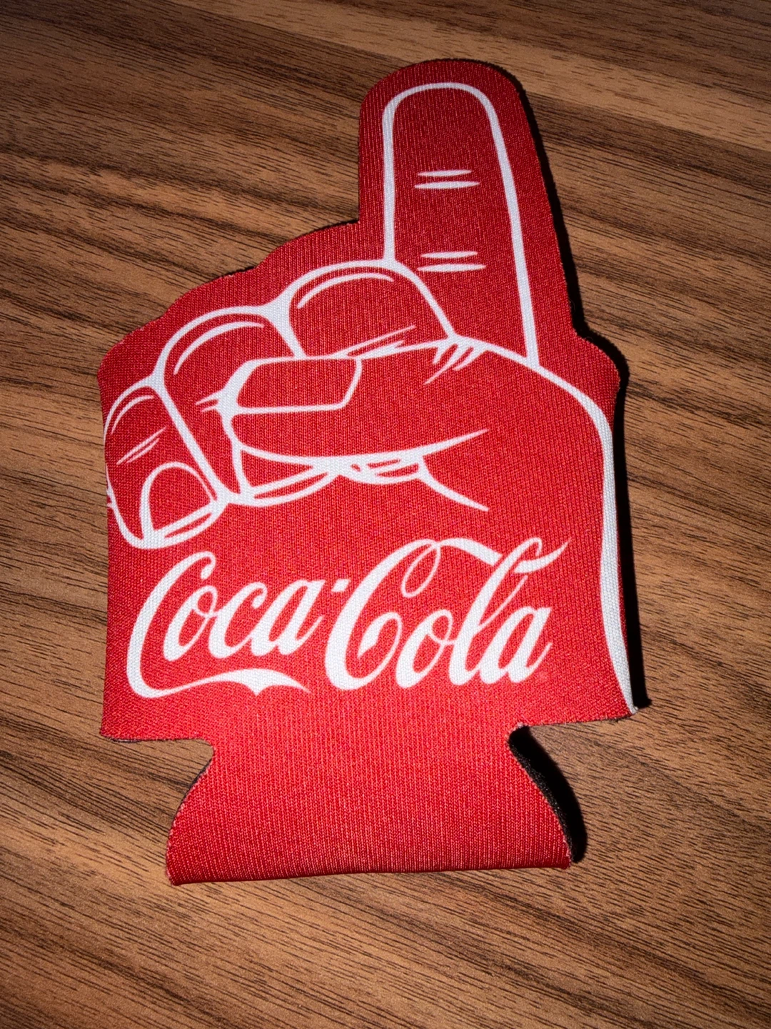 Coca-Cola Foam Finger Can Cooler