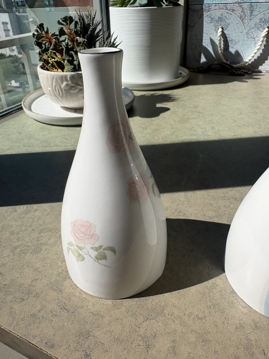 Two Royal Doulton Impressions Willow Wisp Vases - photo 3