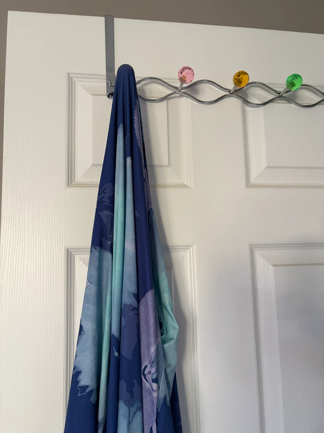Over-the-Door Hook Rack with Decorative Knobs - photo 4