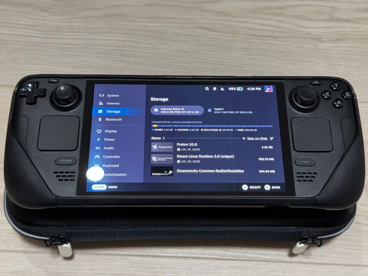 Valve Steam Deck OLED 1.5TB Handheld Console - photo 4