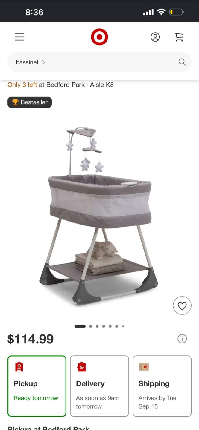 Simmons Kids Bassinet - photo 4