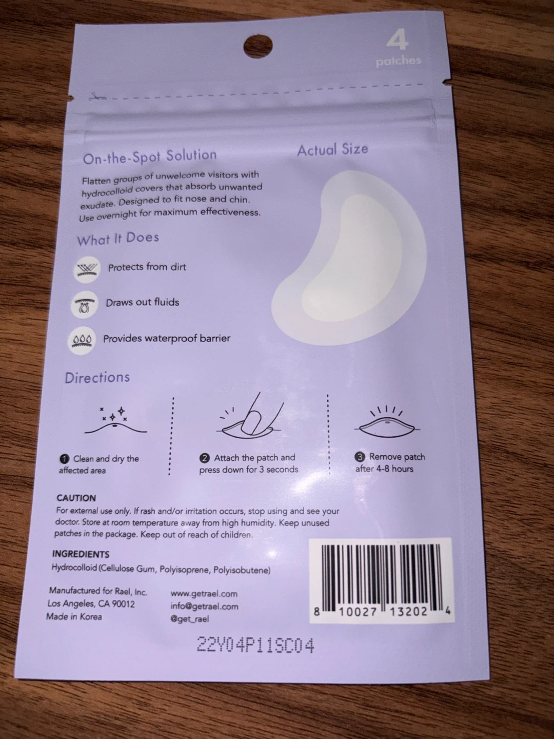 Rael Beauty Miracle Patch Spot Control Cover - photo 2