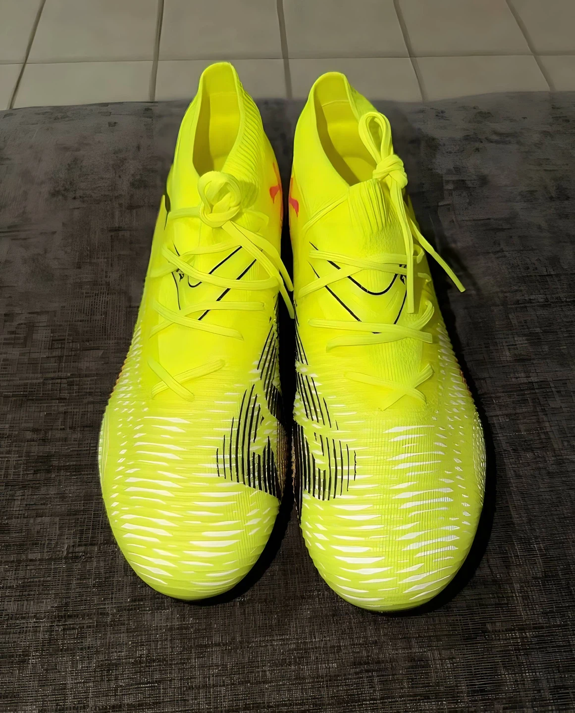 Puma Soccer Cleats Neon Yellow - photo 4