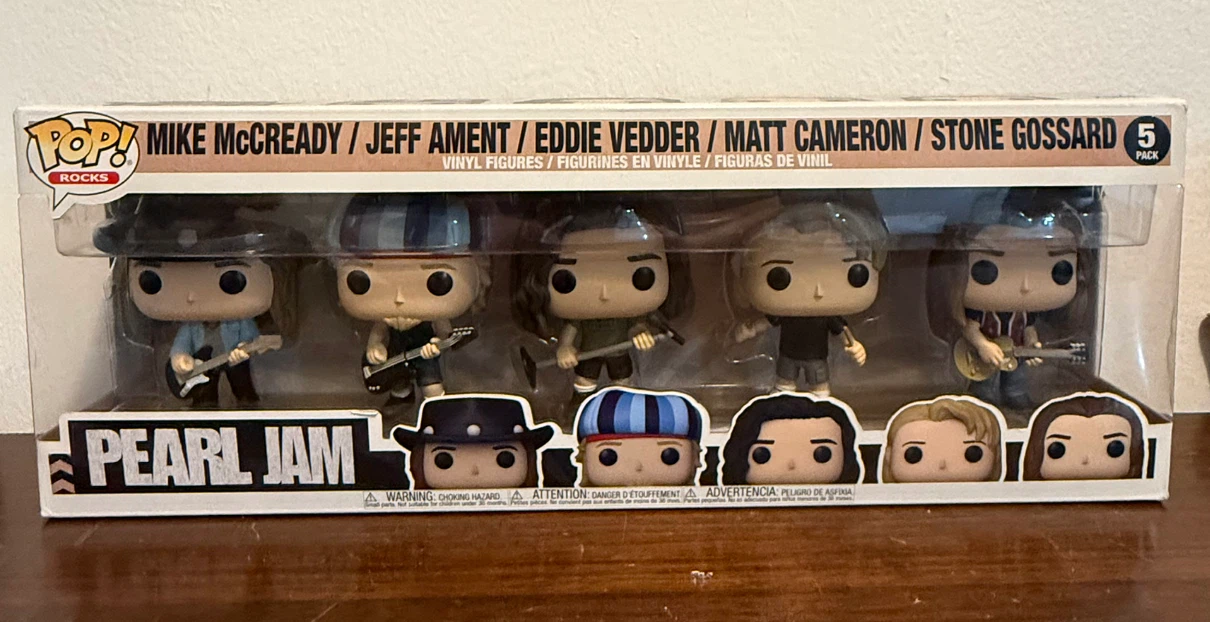 Funko Pop Rocks Pearl Jam 5-Pack Vinyl Figures