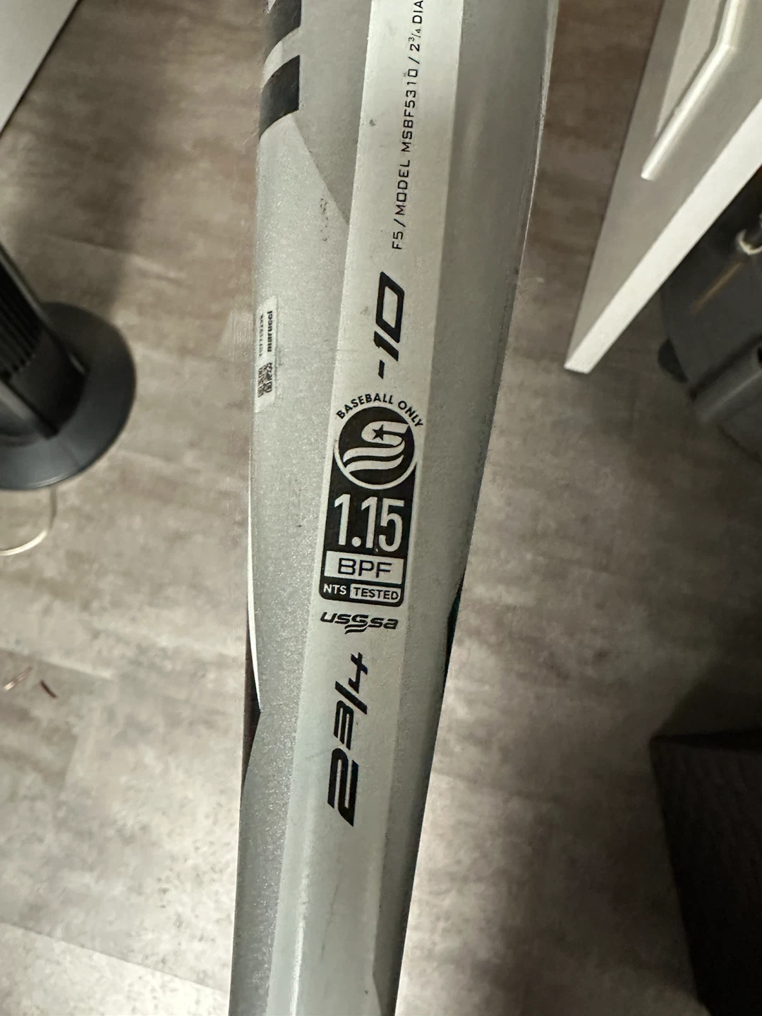 Marucci F5 Baseball Bat -10 31/21 - used, good condition - photo 5