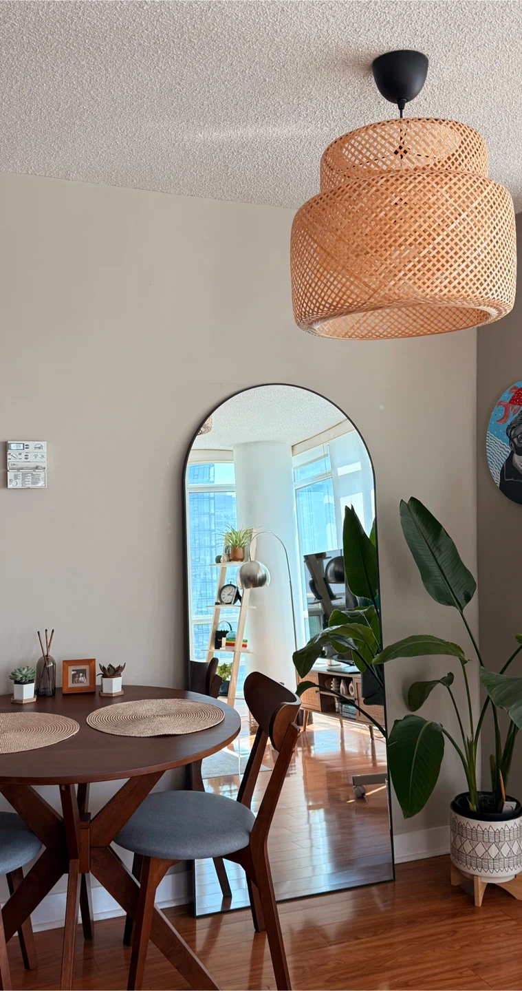 Arched Full Length Floor Mirror