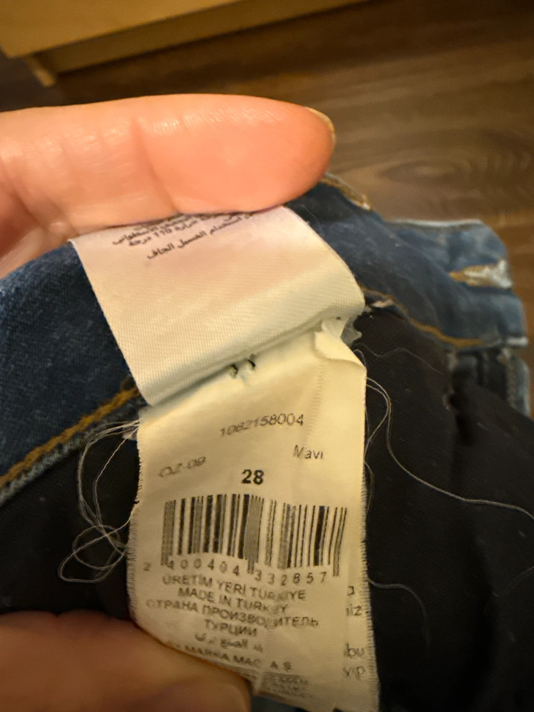 Women's Blue Denim Jeans Size 28 - photo 3