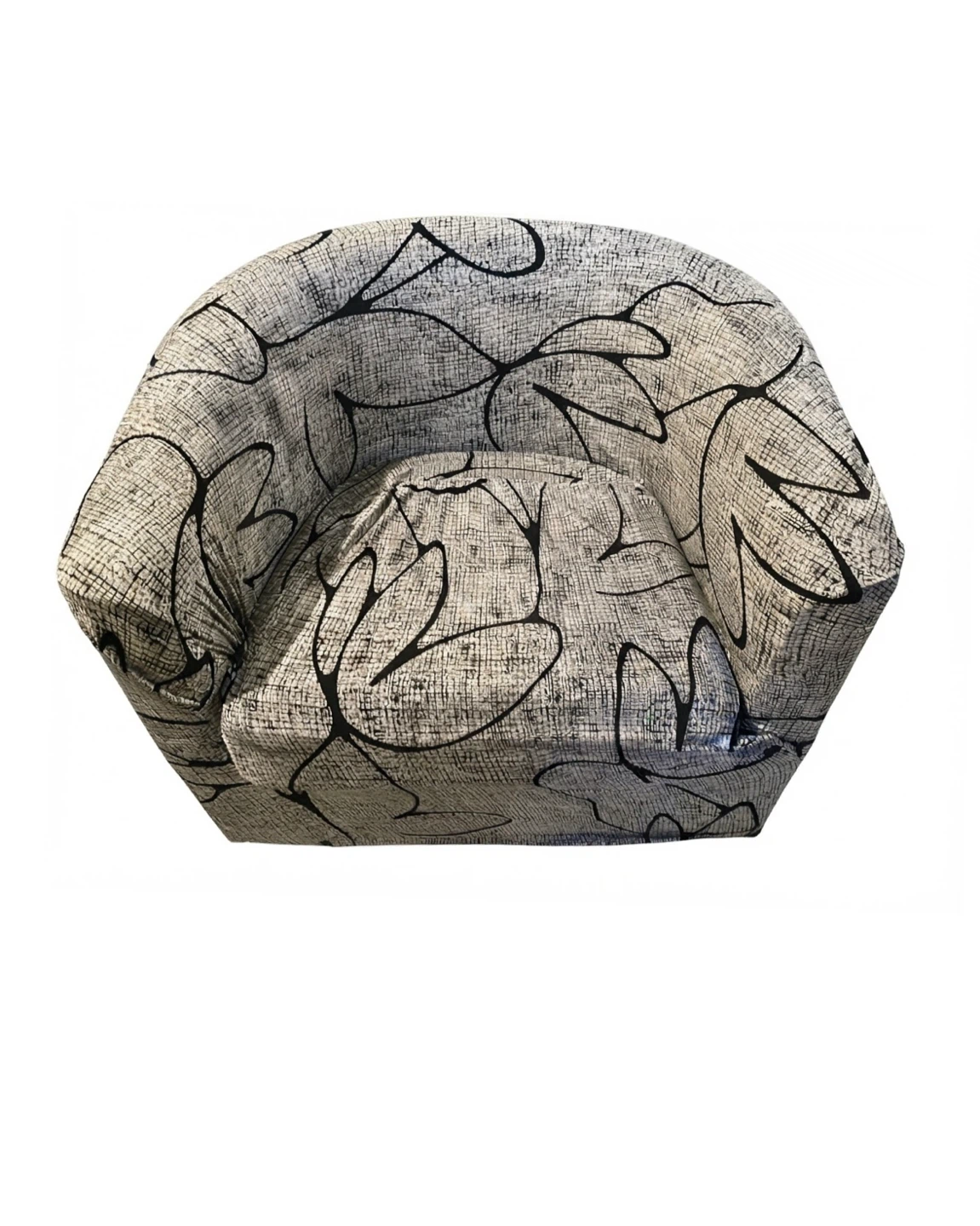 Set of 2 Tub Chair with Optional Patterned Cover - photo 3