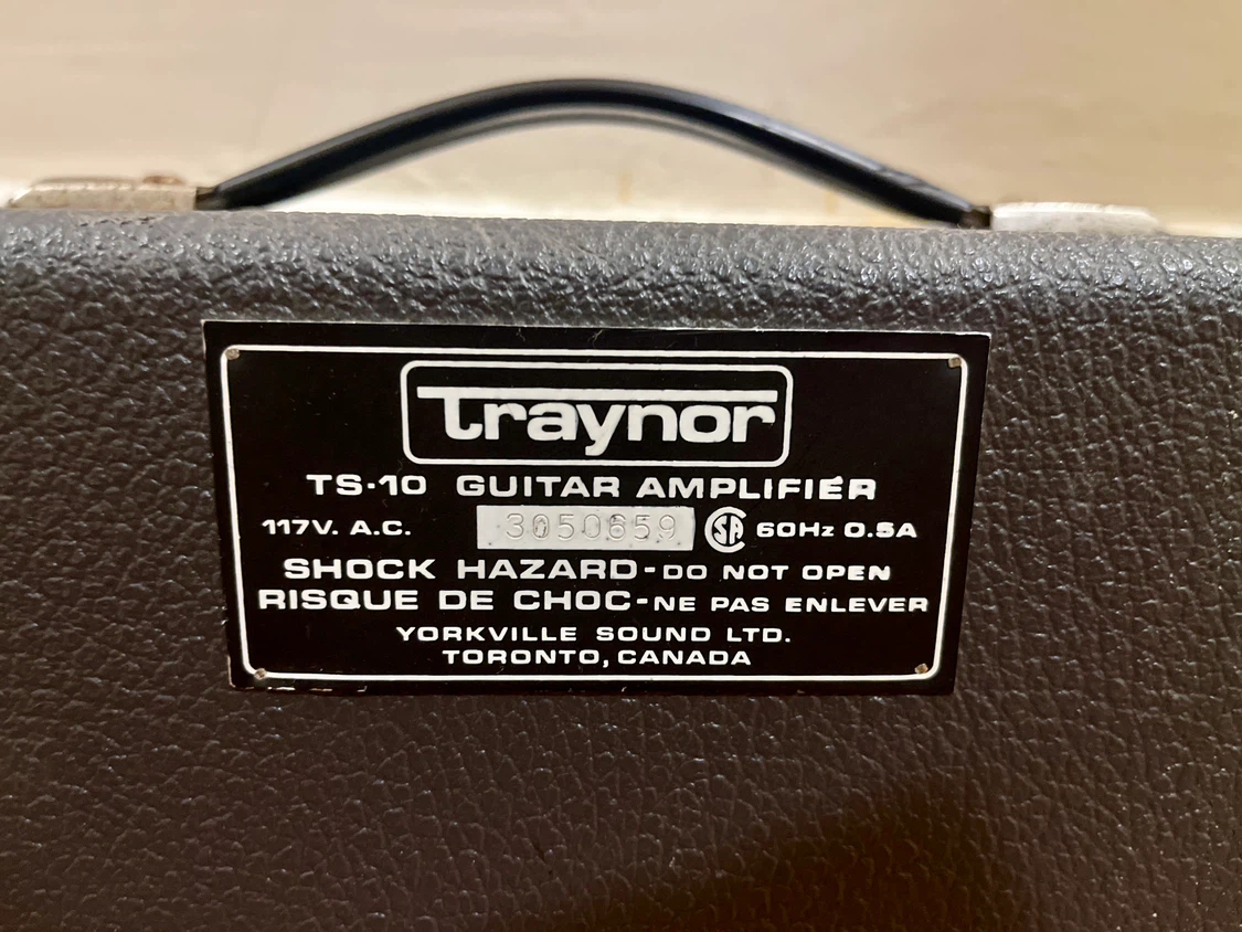 Vintage Traynor TS-10 Guitar Amp - photo 4