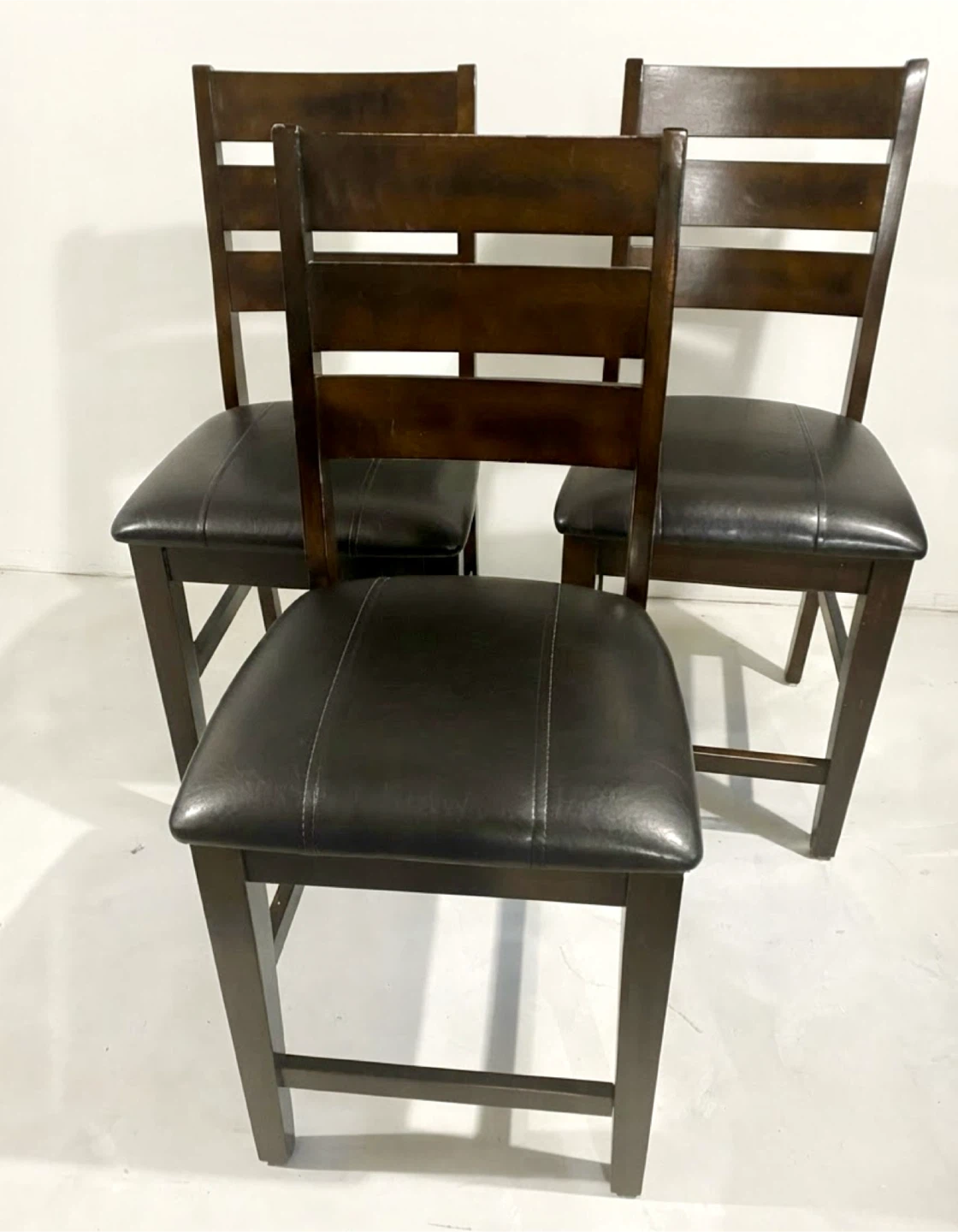 Like-New Ashley Furniture Counter-Height Barstools (Set of 3) - photo 5
