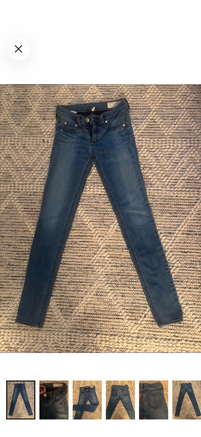 Rag & Bone Skinny Jeans Size 26