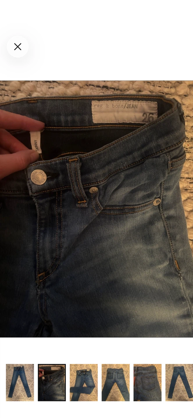Rag & Bone Skinny Jeans Size 26 - photo 2