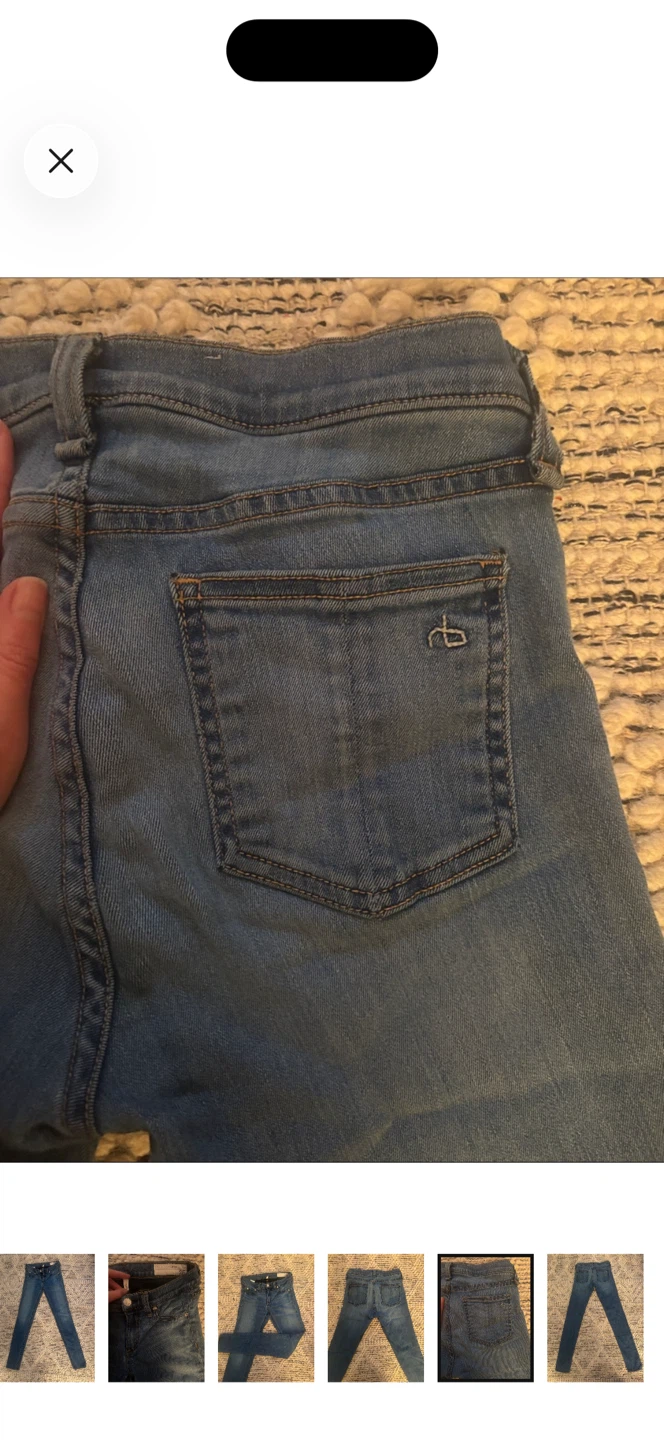 Rag & Bone Skinny Jeans Size 26 - photo 5