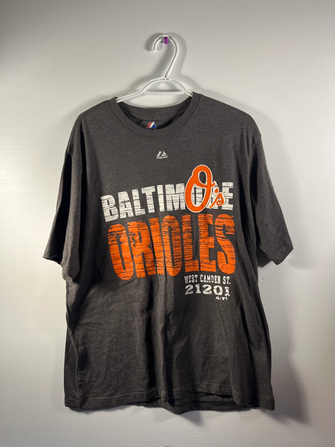 ⚾️ NEW / TAGS! Majestic Baltimore Orioles T-Shirt (Size XL) ⚾️