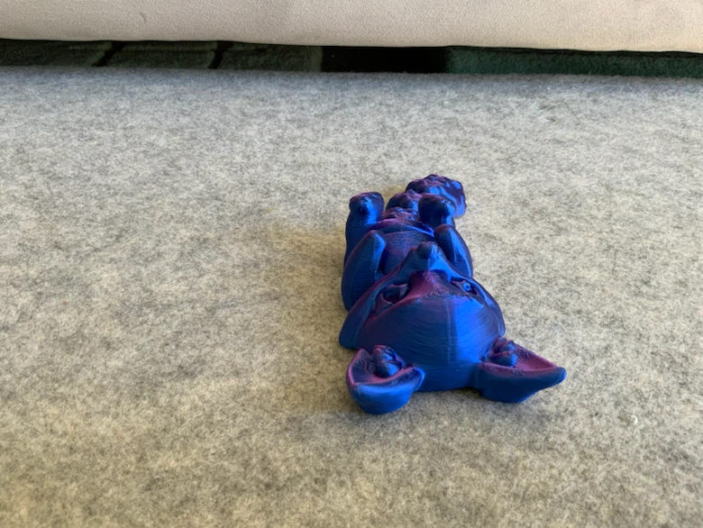 3D Printed Articulated Fox Toy (multicolored) - photo 3