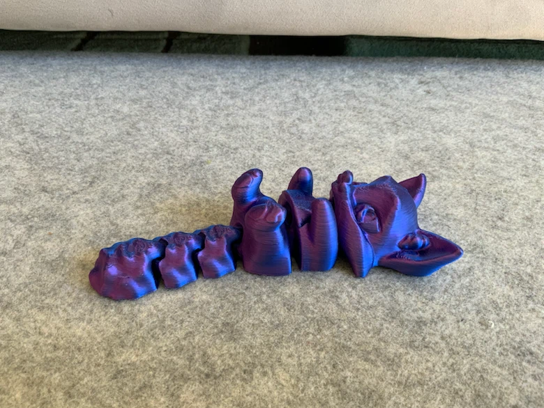 3D Printed Articulated Fox Toy (multicolored) - photo 5