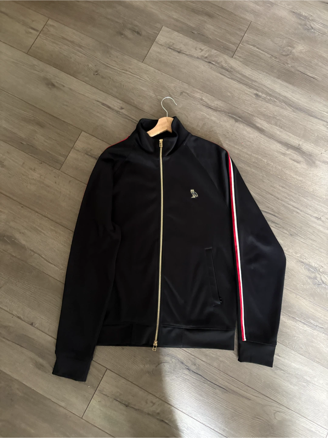 OVO Full-Zip Track Jacket Black