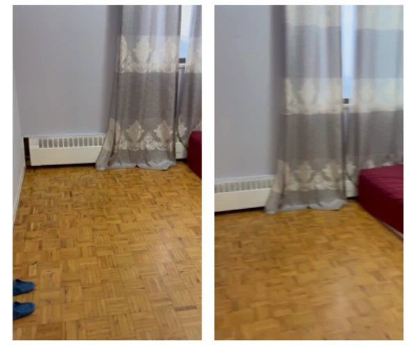 A room in a 2 bedroom apartment