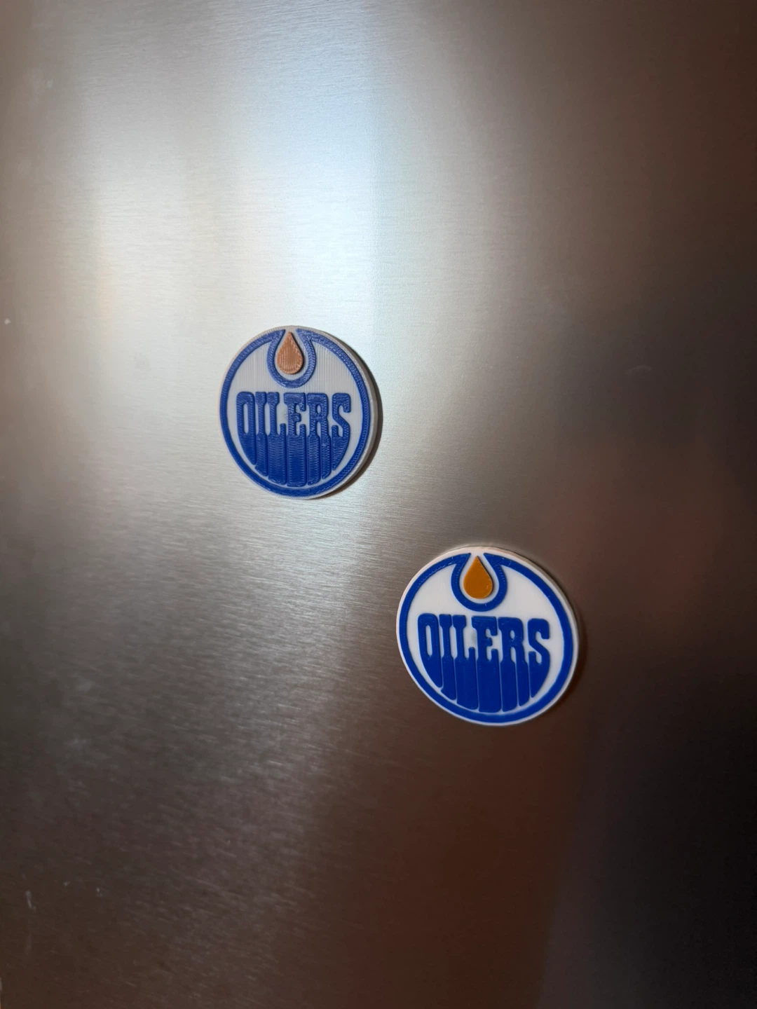 Edmonton Oilers Logo Magnets