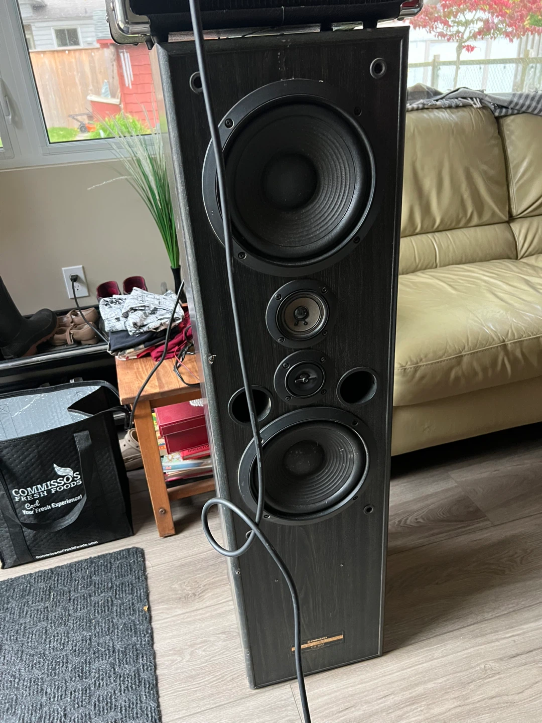 Audio speakers.   Ask about delivery